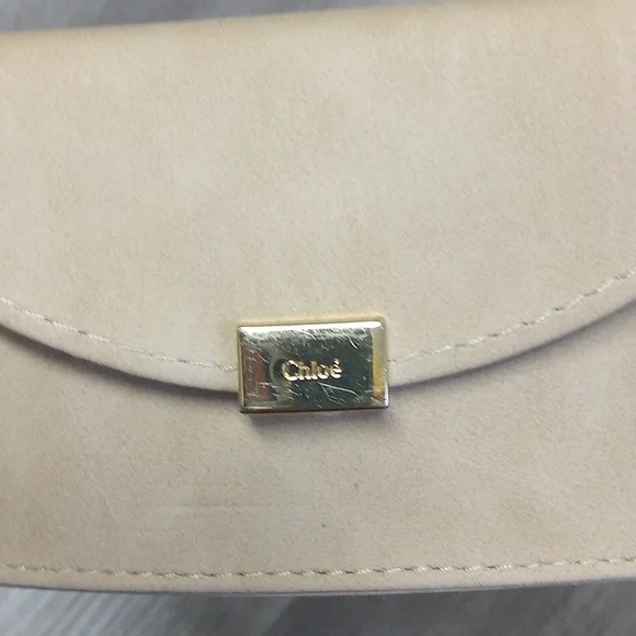 SOLD Chloe Cream Sunglasses/Eyeglasses Case - Picture 2 of 3